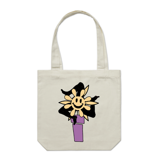 Flowerpot Record Tote